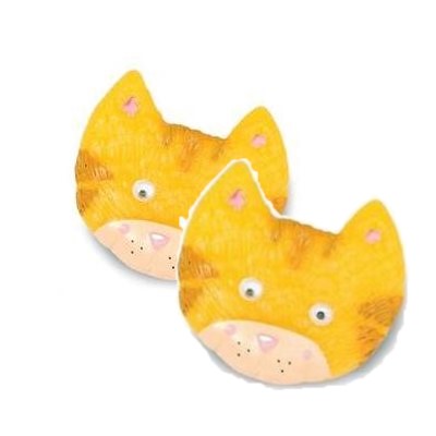 Cat Critter Clips for Binaural Cochlear Implants (two ears) (Item Code: 54321)